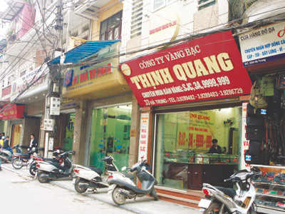 Đìu hiu “chợ đô” Hà Trung, Hà Nội (ảnh chụp lúc 3h chiều 10 - 3)	Ảnh: Hồng Vĩnh