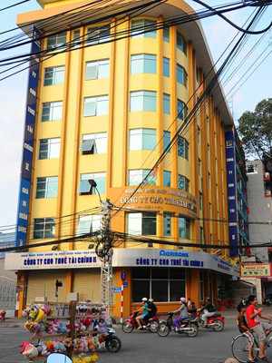 Trụ sở Cty cho thuê tài chính ALC II tại TPHCM. Ảnh: T.D