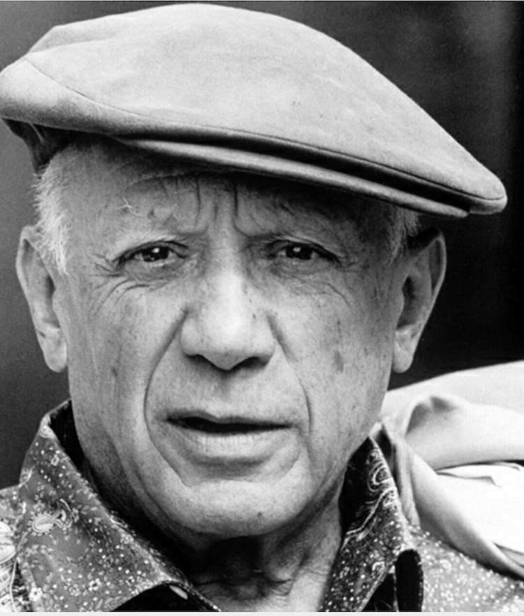 Danh họa Tây Ban Nha Pablo Picasso (1881 - 1973).