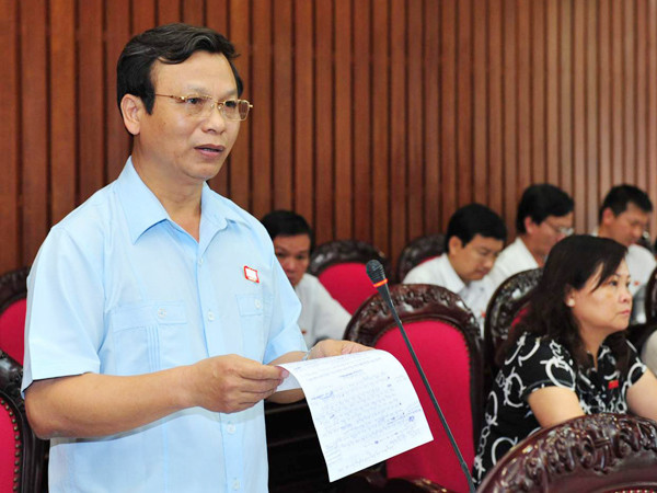 Đại biểu Quốc hội Bùi Mạnh Hùng Ảnh: Hồng Vĩnh