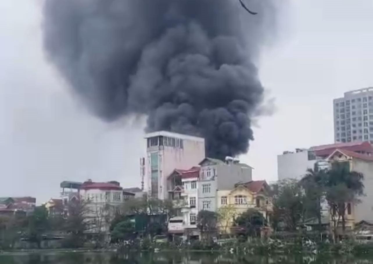 Một vụ cháy xảy ra trên địa bàn phường Yên Sở (Hoàng Mai, Hà Nội). Ảnh: PV. Một vụ cháy xảy ra trên địa bàn phường Yên Sở (Hoàng Mai, Hà Nội). Ảnh: PV.