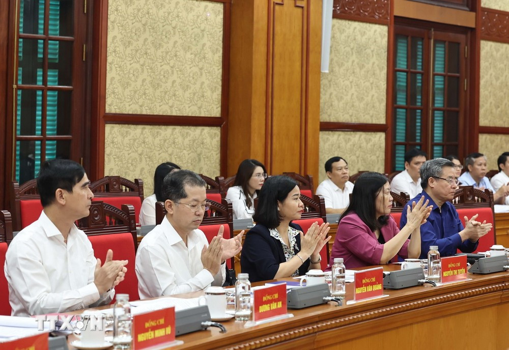 Các đại biểu dự cuộc họp Tiểu ban Điều lệ Đảng, Đại hội XIV của Đảng. Ảnh: TTXVN. Các đại biểu dự cuộc họp Tiểu ban Điều lệ Đảng, Đại hội XIV của Đảng. Ảnh: TTXVN.