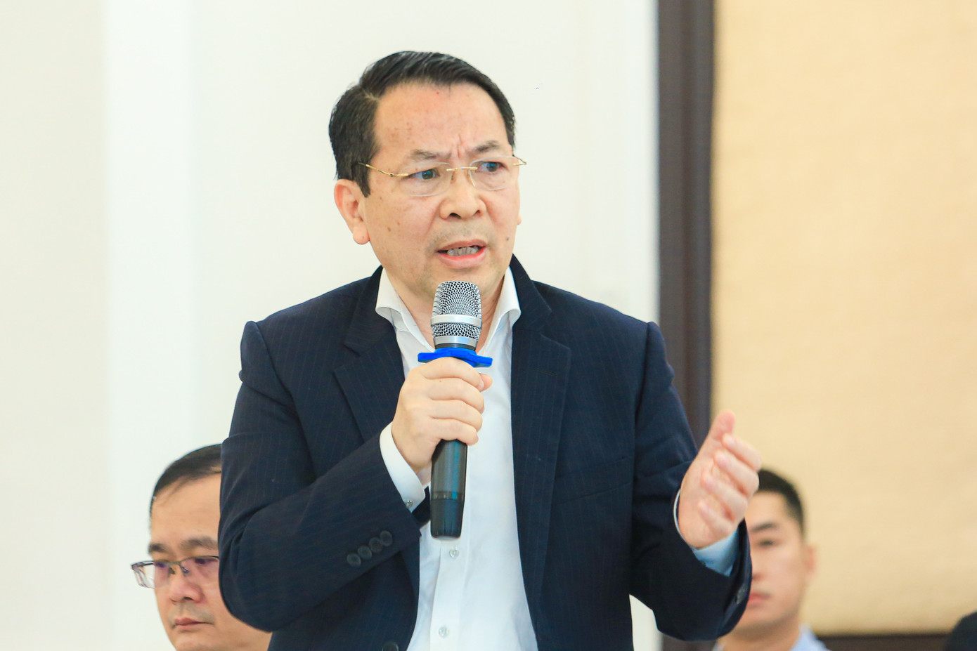 Ông Trần Anh Tuấn - Chủ tịch Hiệp hội quảng cáo TP. Hà Nội. Ảnh: PV.