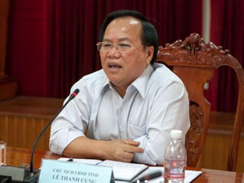 Ông Lê Thanh Cung. Ảnh: PV Ông Lê Thanh Cung. Ảnh: PV