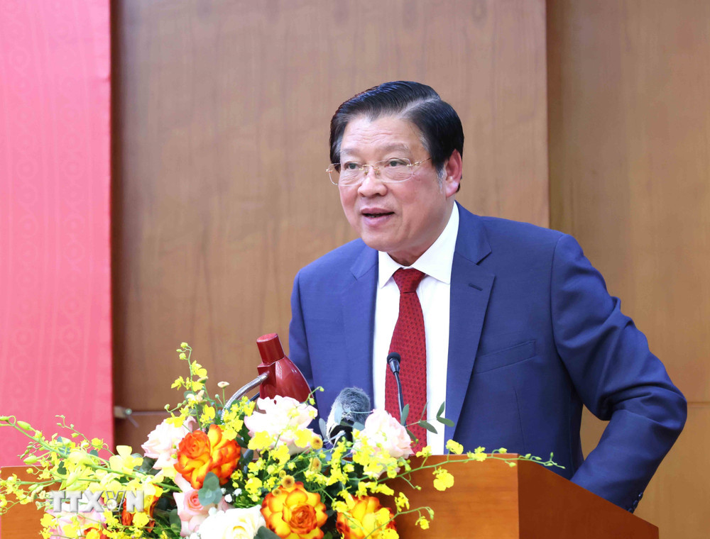 Trưởng Ban Nội chính Trung ương Phan Đình Trạc phát biểu tại hội nghị. Ảnh: TTXVN. Trưởng Ban Nội chính Trung ương Phan Đình Trạc phát biểu tại hội nghị. Ảnh: TTXVN.