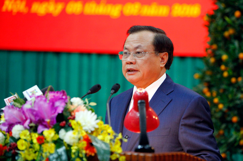 Nguyên Bí thư Thành uỷ Hà Nội Phạm Quang Nghị. Ảnh: PV. Nguyên Bí thư Thành uỷ Hà Nội Phạm Quang Nghị. Ảnh: PV.