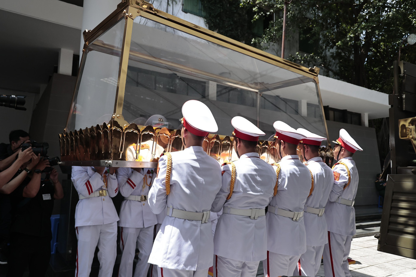 Công tác chuẩn bị cho Lễ truy điệu và Lễ an táng Tổng Bí thư Nguyễn Phú Trọng. Ảnh: Như Ý. Công tác chuẩn bị cho Lễ truy điệu và Lễ an táng Tổng Bí thư Nguyễn Phú Trọng. Ảnh: Như Ý.