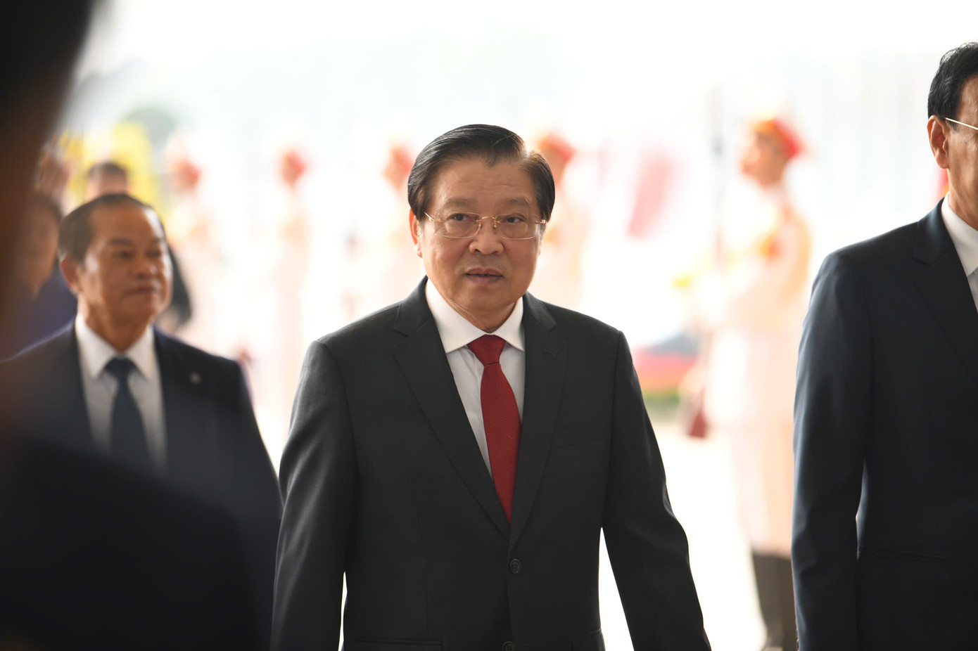 Trưởng ban Nội chính T.Ư Phan Đình Trạc và Trưởng ban Tuyên giáo T.Ư Nguyễn Trọng Nghĩa dự chương trình kỷ niệm. Ảnh: Như Ý. Trưởng ban Nội chính T.Ư Phan Đình Trạc và Trưởng ban Tuyên giáo T.Ư Nguyễn Trọng Nghĩa dự chương trình kỷ niệm. Ảnh: Như Ý.