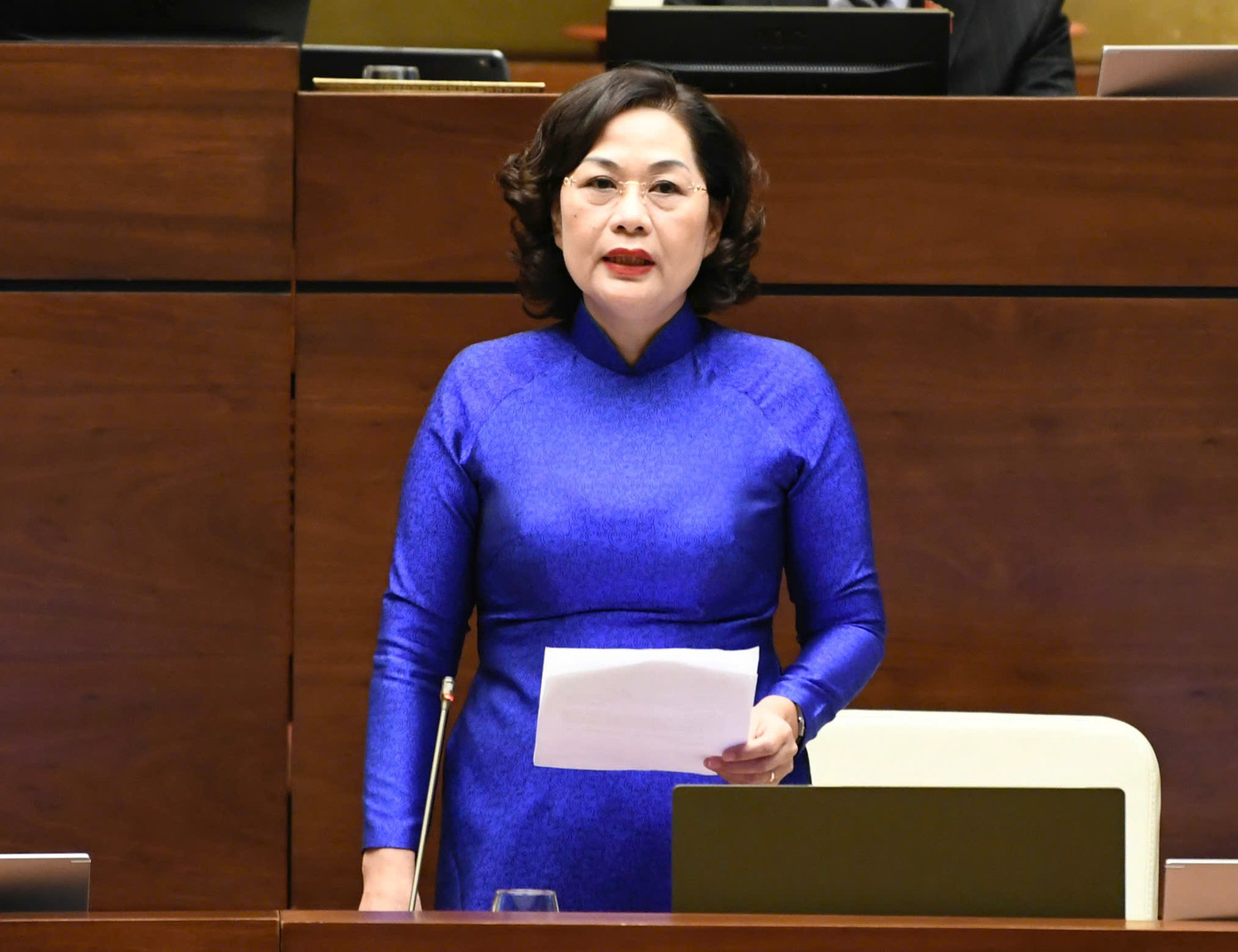 Thống đốc NHNN Nguyễn Thị Hồng. Ảnh: Như Ý.