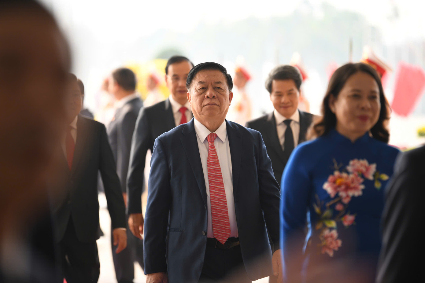 Trưởng ban Nội chính T.Ư Phan Đình Trạc và Trưởng ban Tuyên giáo T.Ư Nguyễn Trọng Nghĩa dự chương trình kỷ niệm. Ảnh: Như Ý. Trưởng ban Nội chính T.Ư Phan Đình Trạc và Trưởng ban Tuyên giáo T.Ư Nguyễn Trọng Nghĩa dự chương trình kỷ niệm. Ảnh: Như Ý.