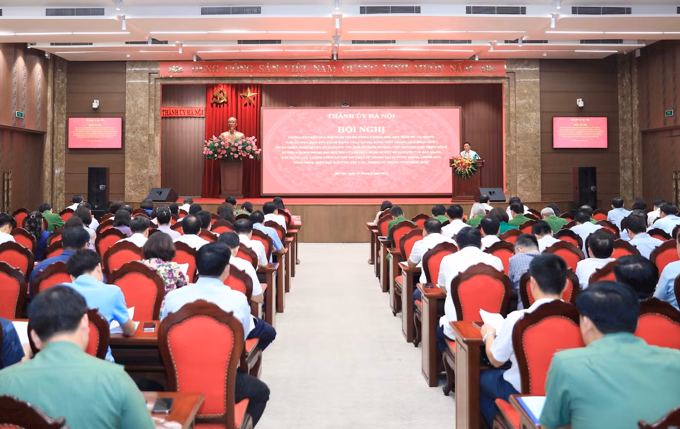 Toàn cảnh hội nghị. Ảnh: PV.
