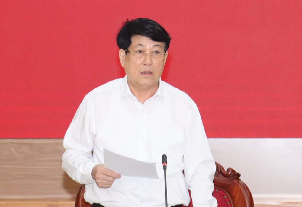 Thường trực Ban Bí thư Lương Cường. Ảnh: PV.