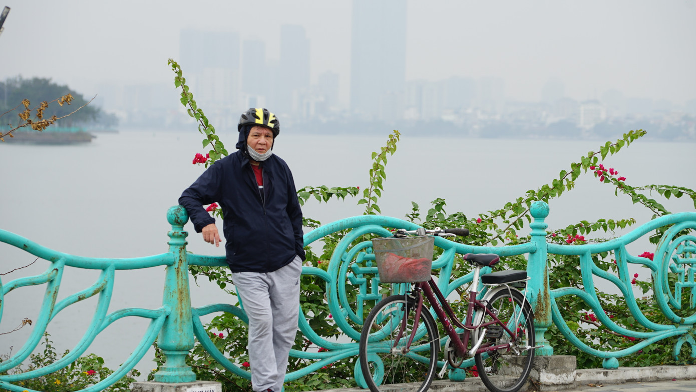 Hồ Tây - lá phổi xanh của Thủ đô Hà Nội sạch đẹp hơn từng ngày. Ảnh: Trần Hoàng.