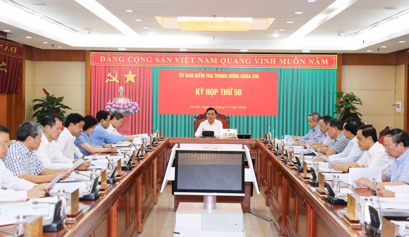 Toàn cảnh kỳ họp. Ảnh: UBKT T.Ư.