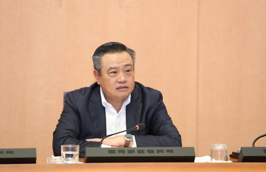 Chủ tịch UBND thành phố Hà Nội Trần Sỹ Thanh. Ảnh: PV.