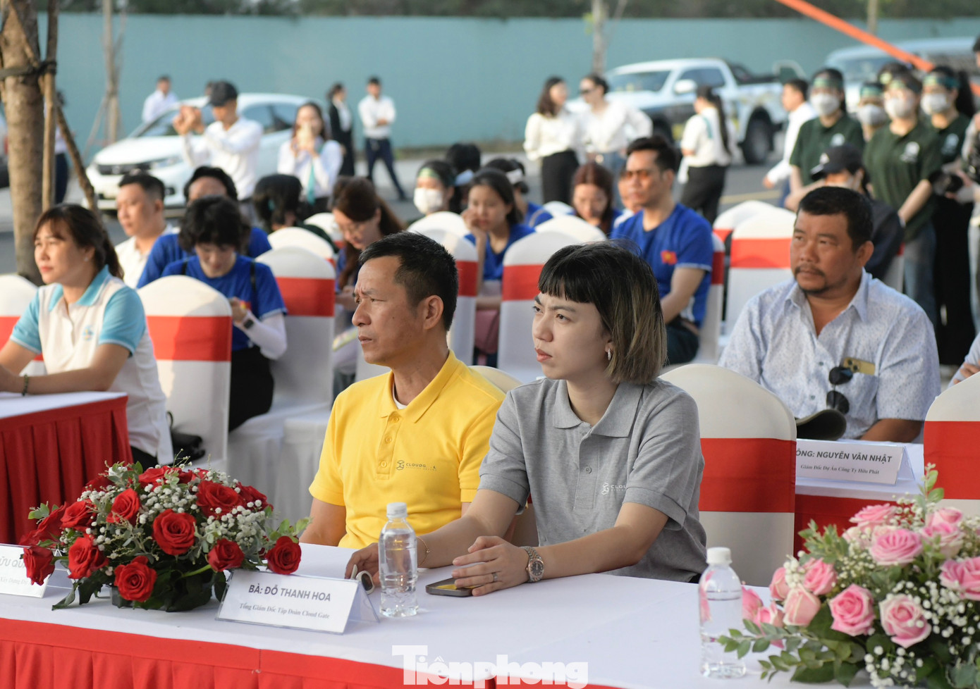 Đại diện lãnh đạo tỉnh Phú Yên, báo Tiền Phong, Tập đoàn Cloud Gate dự lễ phát động sự kiện.
