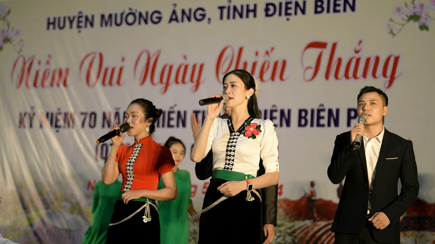 Tiết mục văn nghệ tại chương trình.