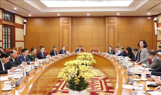 Toàn cảnh cuộc họp. Ảnh: TTXVN.