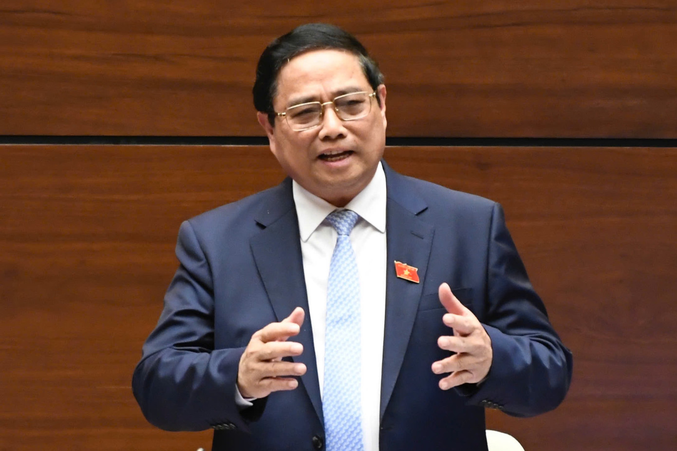 Thủ tướng Chính phủ Phạm Minh Chính. Ảnh: PV. Thủ tướng Chính phủ Phạm Minh Chính. Ảnh: PV.