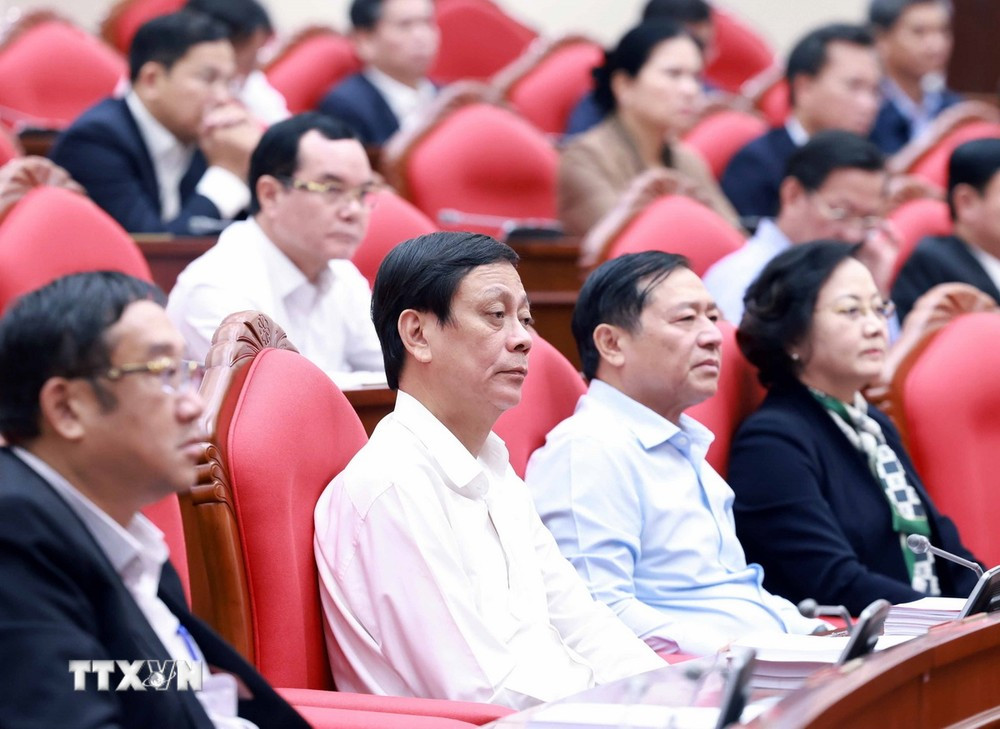 Các đại biểu dự hội nghị. Ảnh: TTXVN. Các đại biểu dự hội nghị. Ảnh: TTXVN.