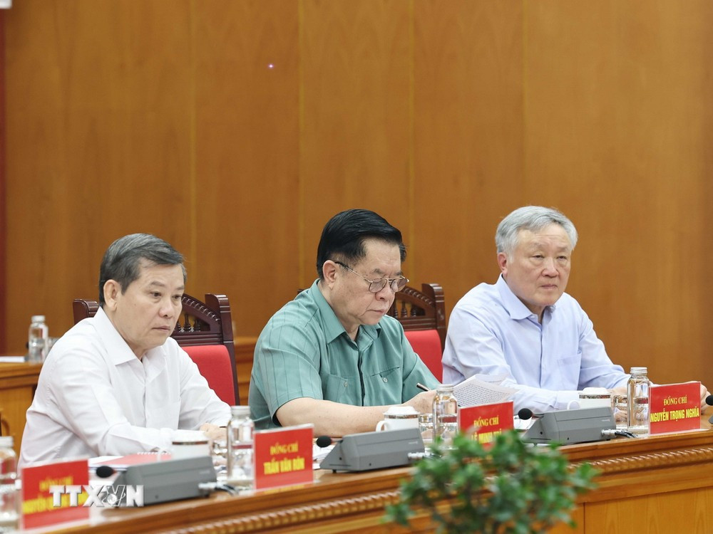 Các đại biểu dự cuộc họp Tiểu ban Điều lệ Đảng, Đại hội XIV của Đảng. Ảnh: TTXVN. Các đại biểu dự cuộc họp Tiểu ban Điều lệ Đảng, Đại hội XIV của Đảng. Ảnh: TTXVN.