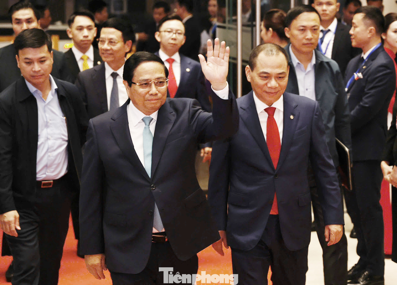 Thủ tướng Chính phủ Phạm Minh Chính dự Lễ trao giải VinFuture 2024. Ảnh: Như Ý.