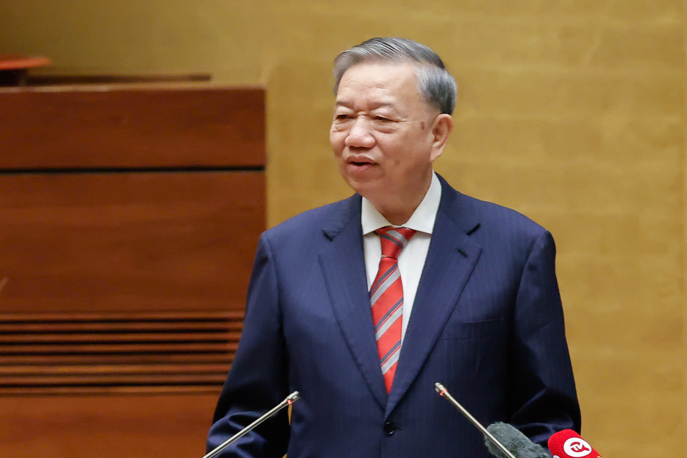 Tổng Bí thư Tô Lâm phát biểu tại Hội nghị. Ảnh: Như Ý. Tổng Bí thư Tô Lâm phát biểu tại Hội nghị. Ảnh: Như Ý.