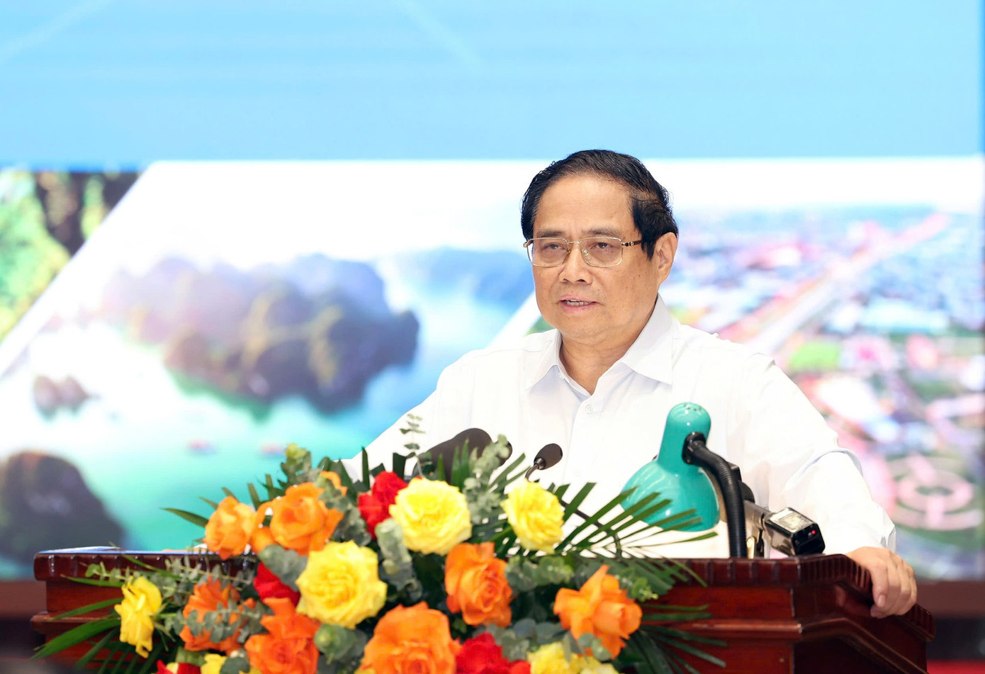 Thủ tướng Phạm Minh Chính, Chủ tịch Hội đồng điều phối Vùng đồng bằng sông Hồng. Ảnh: Viết Thành. Thủ tướng Phạm Minh Chính, Chủ tịch Hội đồng điều phối Vùng đồng bằng sông Hồng. Ảnh: Viết Thành.