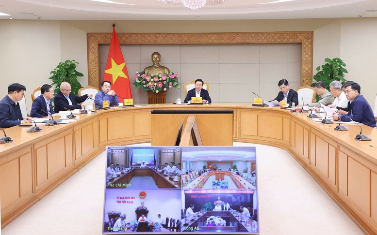 Toàn cảnh cuộc họp. Ảnh: VGP. Toàn cảnh cuộc họp. Ảnh: VGP.