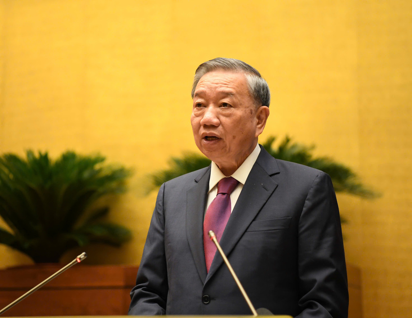 Tổng Bí thư, Chủ tịch nước Tô Lâm. Ảnh: Như Ý.