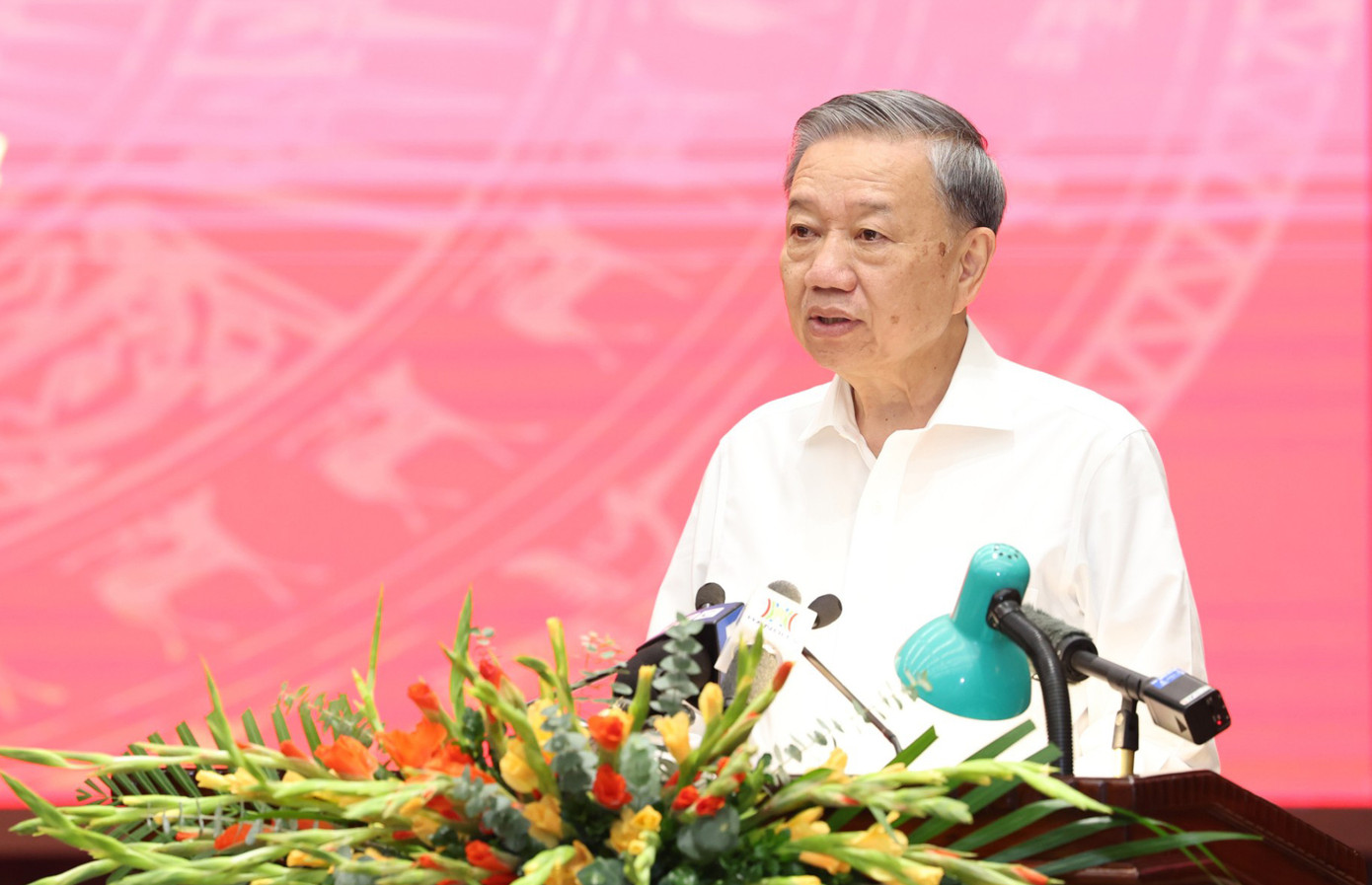 Tổng Bí thư, Chủ tịch nước Tô Lâm phát biểu tại buổi làm việc. (Ảnh: PV) Tổng Bí thư, Chủ tịch nước Tô Lâm phát biểu tại buổi làm việc. (Ảnh: PV)