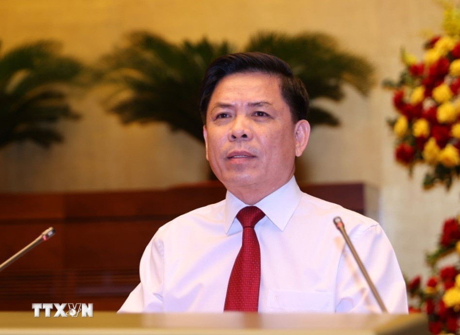 Bí thư Đảng uỷ Khối các cơ quan T.Ư Nguyễn Văn Thể phát biểu tại hội thảo. Ảnh: TTXVN.