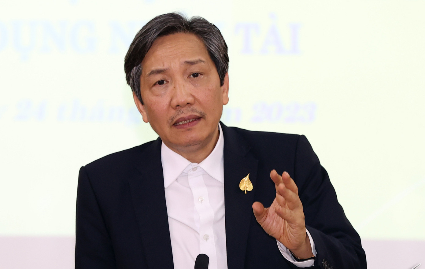 Tiến sỹ Trần Anh Tuấn, Chủ tịch Hiệp hội Khoa học hành chính Việt Nam, nguyên Thứ trưởng Bộ Nội vụ. Ảnh: PV.