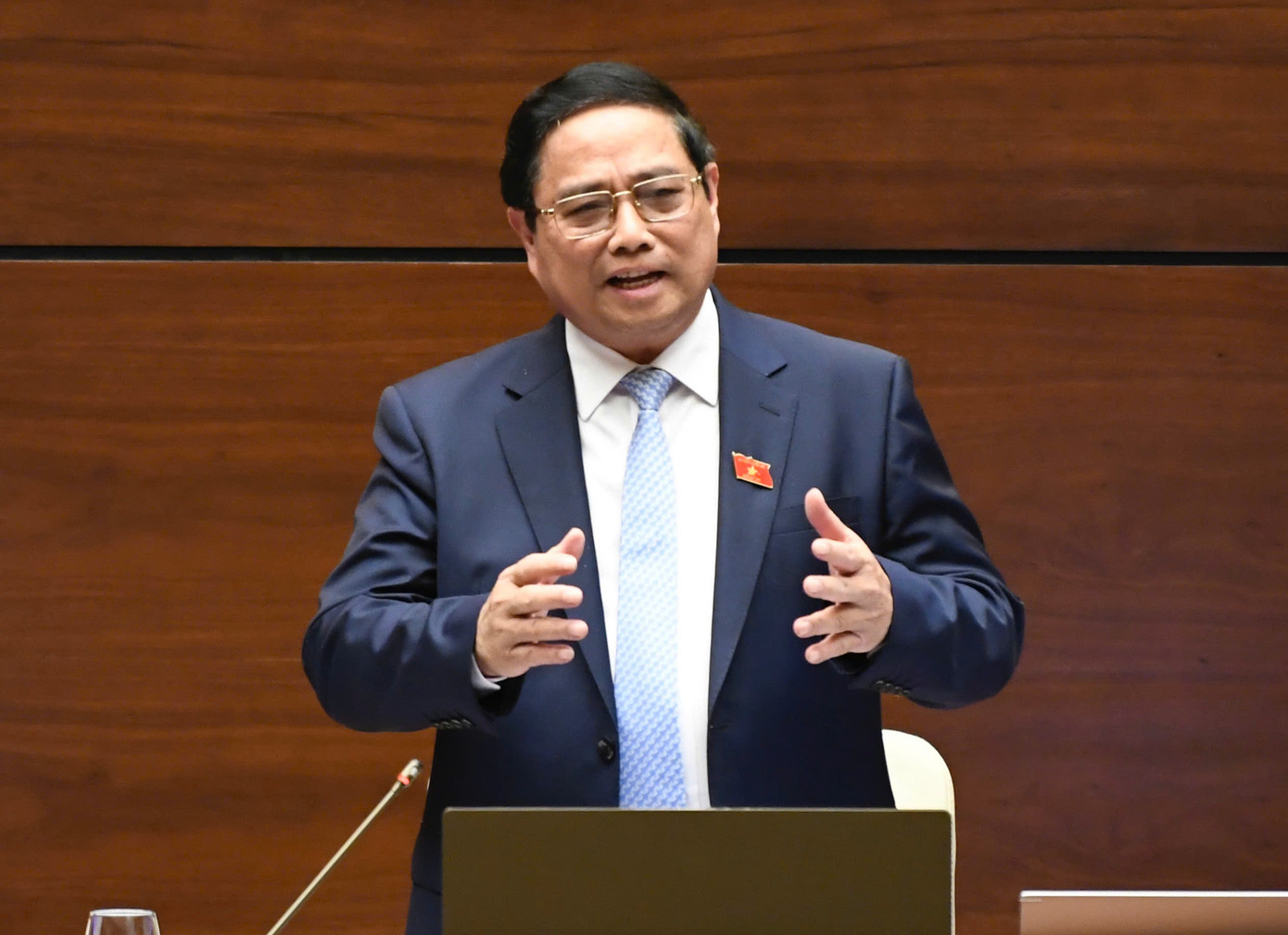 Thủ tướng Chính phủ trả lời các đại biểu Quốc hội. Ảnh: Như Ý. Thủ tướng Chính phủ trả lời các đại biểu Quốc hội. Ảnh: Như Ý.