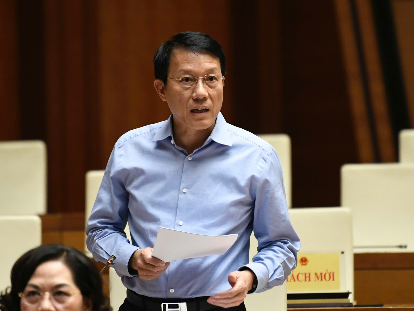 Bộ trưởng Bộ Công an Lương Tam Quang. Ảnh: Như Ý. Bộ trưởng Bộ Công an Lương Tam Quang. Ảnh: Như Ý.