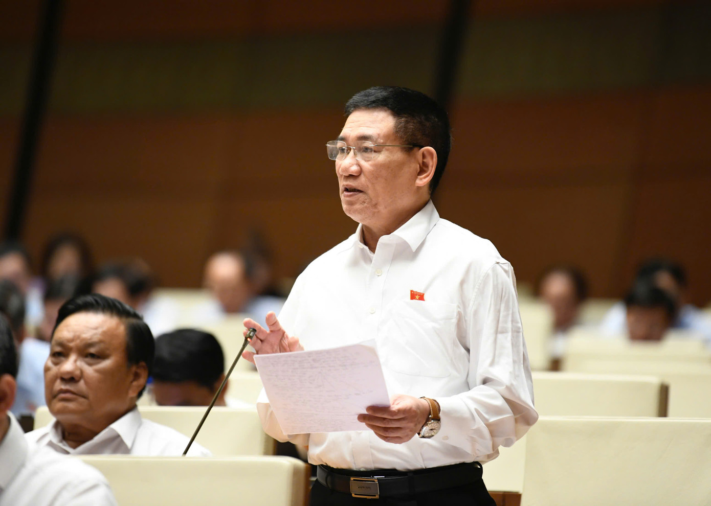 Phó Thủ tướng - Bộ trưởng Bộ Tài chính Hồ Đức Phớc. Ảnh: Như Ý. Phó Thủ tướng - Bộ trưởng Bộ Tài chính Hồ Đức Phớc. Ảnh: Như Ý.