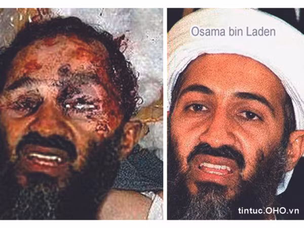 Bin Laden trước và sau khi bị đặc nhiệm Mỹ tiêu diệt