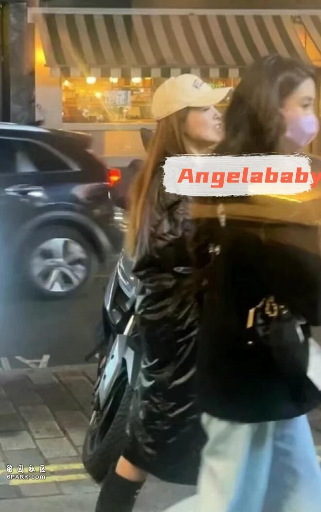 Angelababy bị bắt gặp ở Thụy Sĩ.