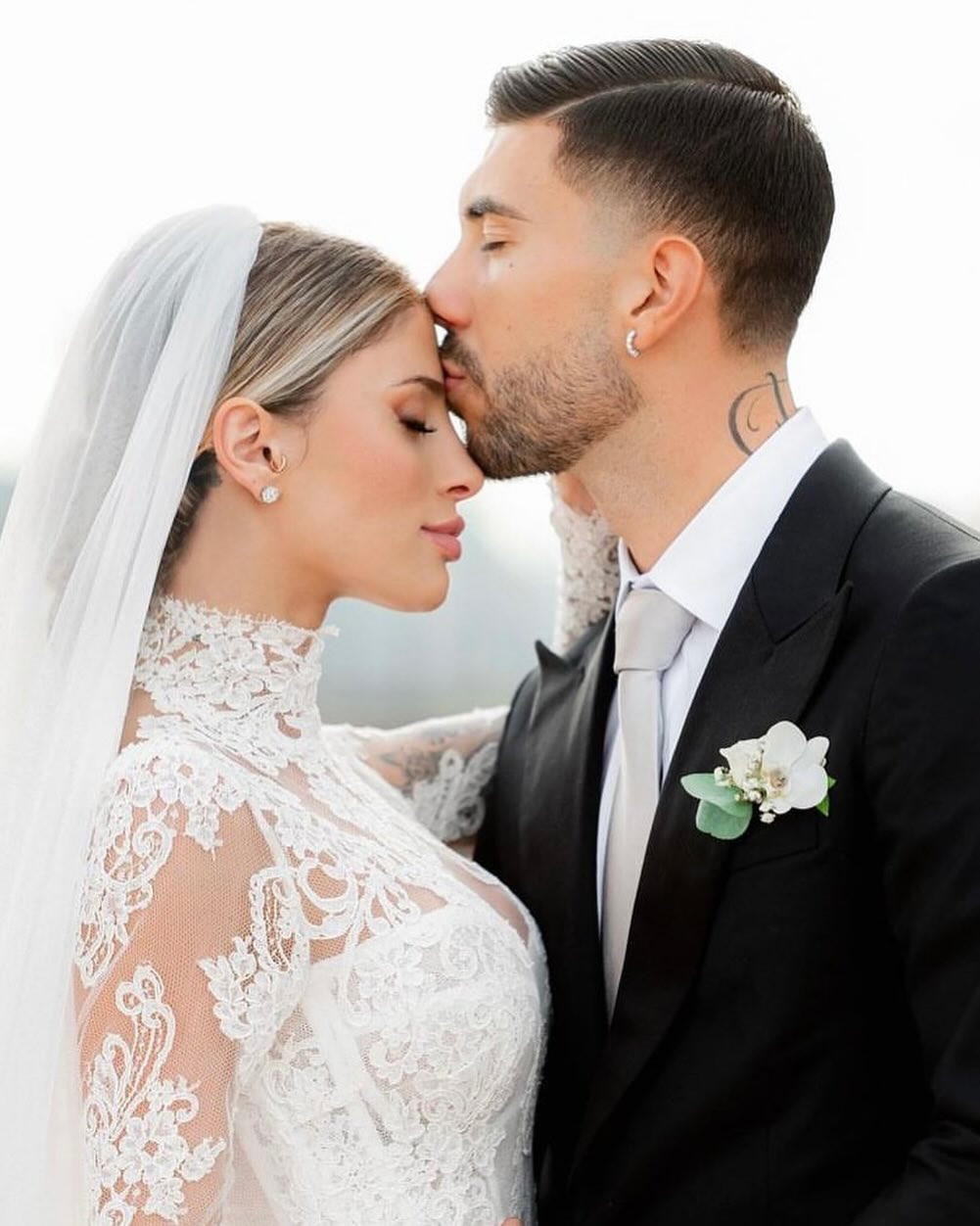 Zaccagni và Nasti có con trai đầu lòng năm 2022 và kết hôn một năm sau đó. Ảnh: IG.