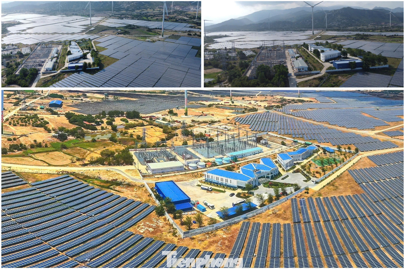 Nhà máy ĐMT Xuân Thiện - Thuận Bắc được xây dựng trên diện tích hơn 259ha, tổng mức đầu tư khoảng 7.000 tỷ đồng, công suất lắp đặt 256MWp và sản lượng phát điện dự kiến mỗi năm khoảng 500 triệu kWh.