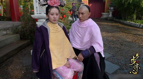 Những tấm ảnh hậu trường đắt giá của phim cổ trang ảnh 17