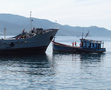 Cú va chạm giữa tàu Star và tàu cá