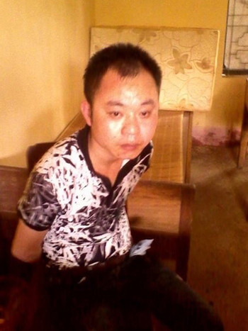 Đối tượng Bùi Văn An tại cơ quan điều tra