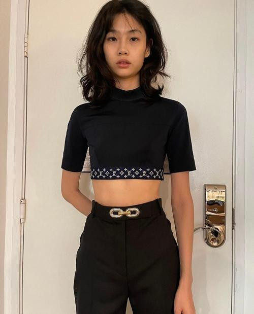 Trông Jung Ho Yeon rất thiếu sức sống. Ảnh: Instagram. Trông Jung Ho Yeon rất thiếu sức sống. Ảnh: Instagram.