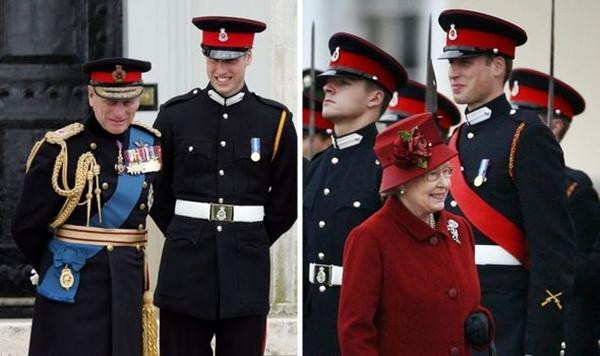 Nữ hoàng và Hoàng thân Philip đều đến dự ngày lễ tốt nghiệp trường quân đội của William. Ảnh: Getty. Nữ hoàng và Hoàng thân Philip đều đến dự ngày lễ tốt nghiệp trường quân đội của William. Ảnh: Getty.
