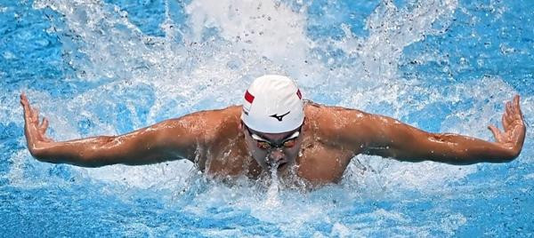 Schooling đã không đạt được kết quả như kỳ vọng. Ảnh: The Straits Times. Schooling đã không đạt được kết quả như kỳ vọng. Ảnh: The Straits Times.