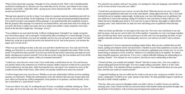 Lý Tịnh Lôi đăng tâm thư dài 9 trang, "tố tội" chồng cũ lăng nhăng. Ảnh: The Teal Mango. Lý Tịnh Lôi đăng tâm thư dài 9 trang, "tố tội" chồng cũ lăng nhăng. Ảnh: The Teal Mango.