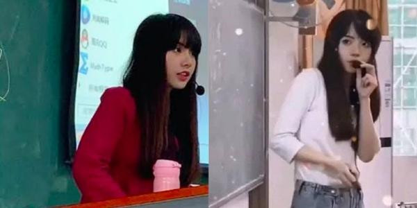 Cô Tang đang dạy học trong lớp. Ảnh: Weibo. Cô Tang đang dạy học trong lớp. Ảnh: Weibo.