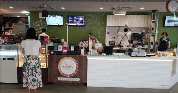 Quán đồ uống nơi Mathieu làm việc. Ảnh: MSAO.