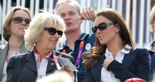 Bà Camilla và Kate. Ảnh: Darren Fletcher/ The Sun. Bà Camilla và Kate. Ảnh: Darren Fletcher/ The Sun.